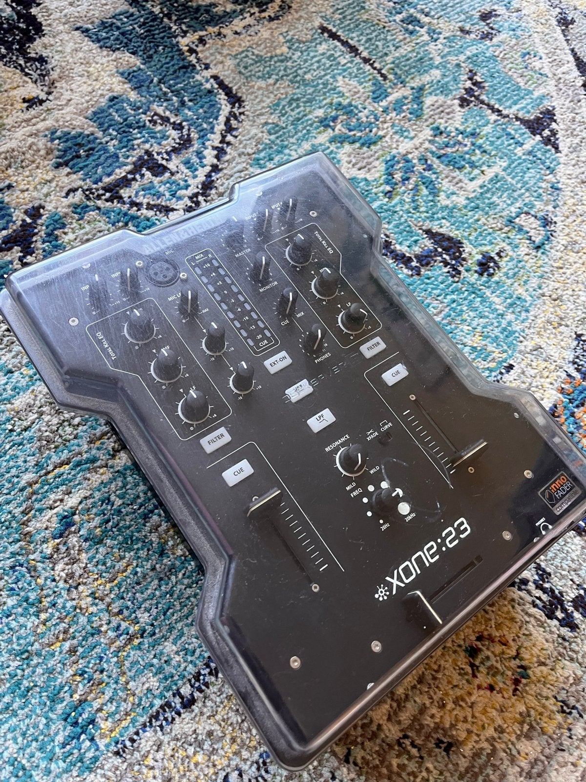 Allen & Heath Xone:23 DJ Mixer met Decksaver, Ophalen, Zo goed als nieuw, Minder dan 5 kanalen, Microfooningang