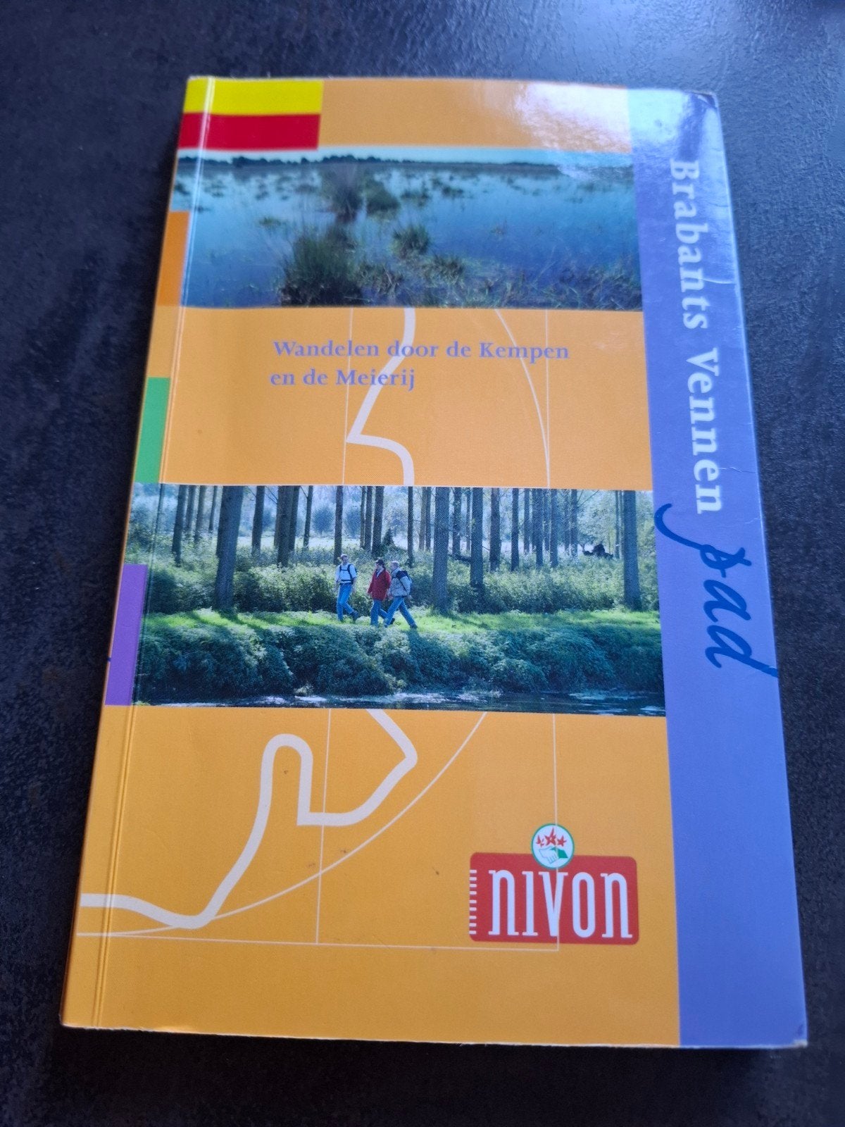 Brabants Vennenpad, streekpad 5, wandelen Brabant, Meijerij, Fiets- of Wandelgids, Europa, Ophalen of Verzenden, Gelezen
