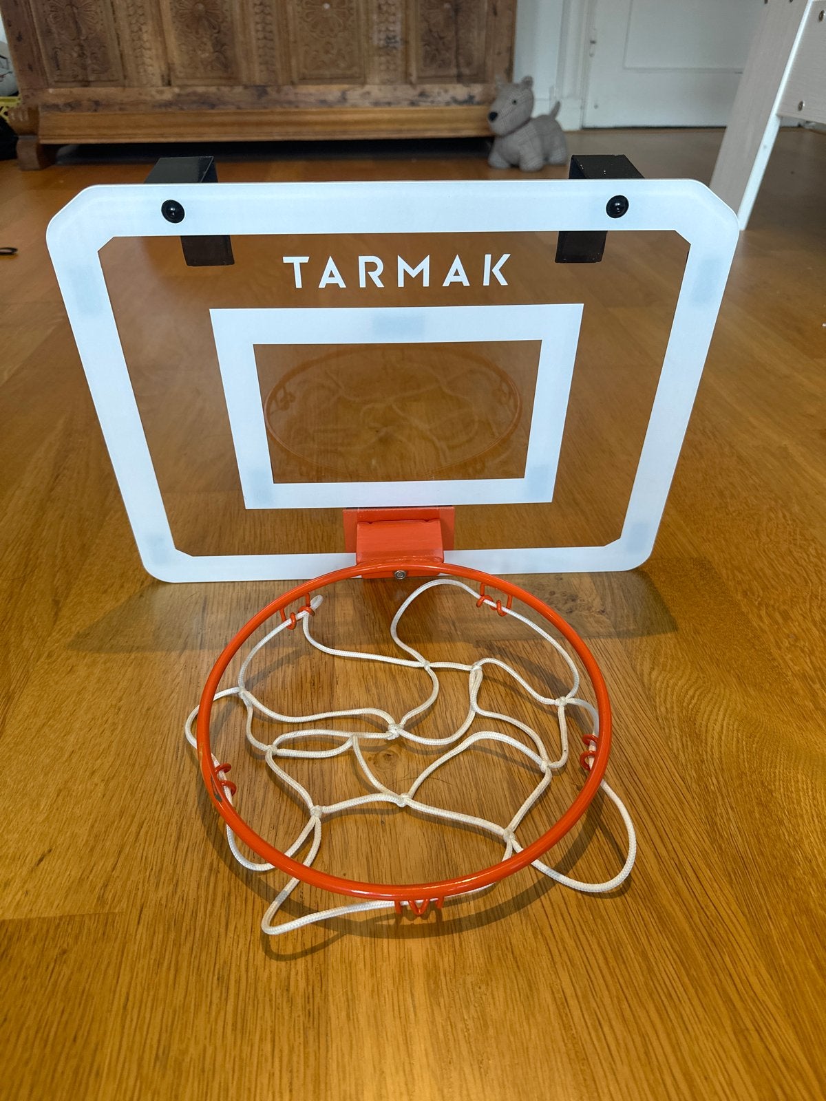 Tarmak basketbalring voor deur - Zo goed als nieuw, Ophalen, Zo goed als nieuw, Ring, Bord of Paal