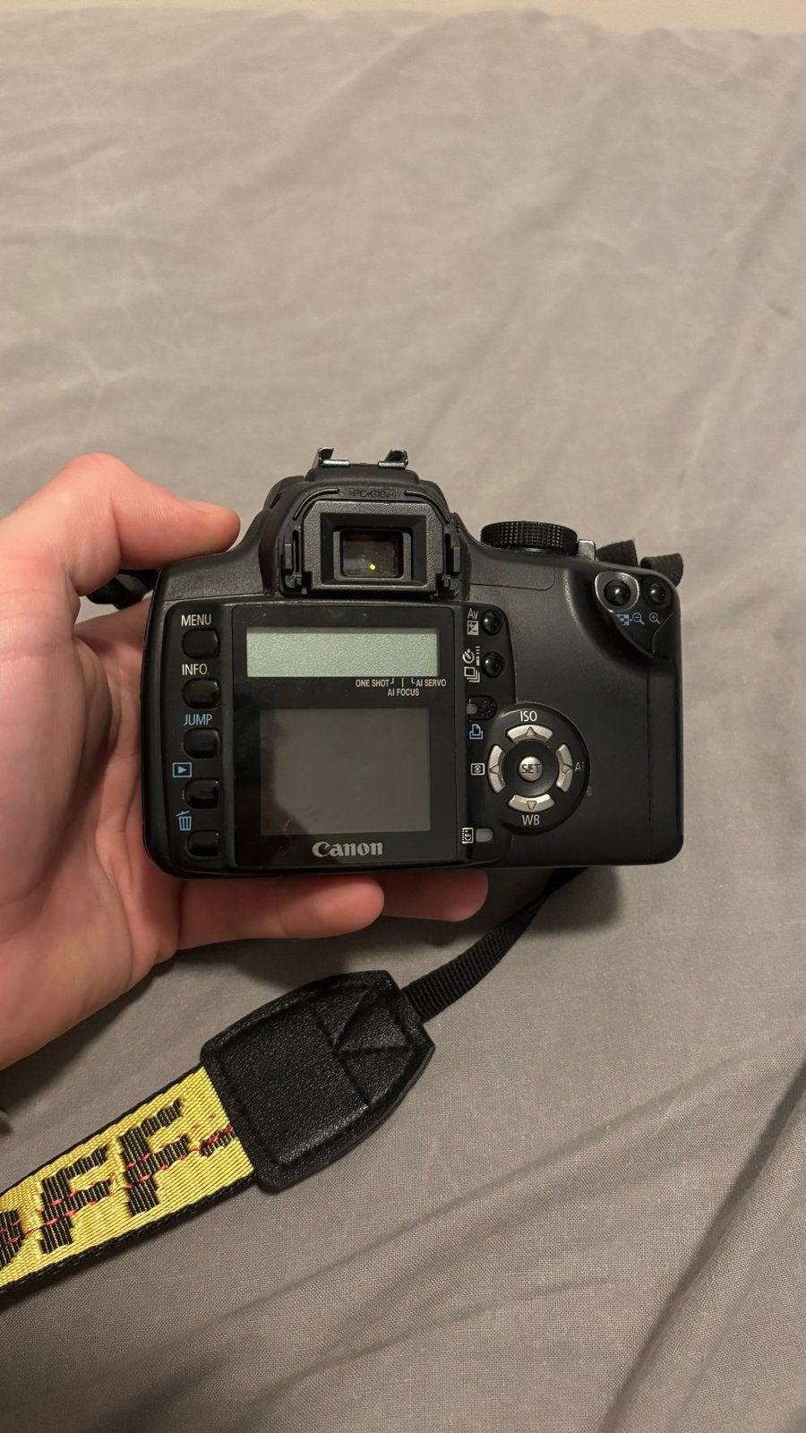 Canon EOS 350D Spiegelreflexcamera met EF-S 18-55mm lens, Audio, Tv en Foto, Ingebouwde flitser, Gebruikt, Spiegelreflex, Canon