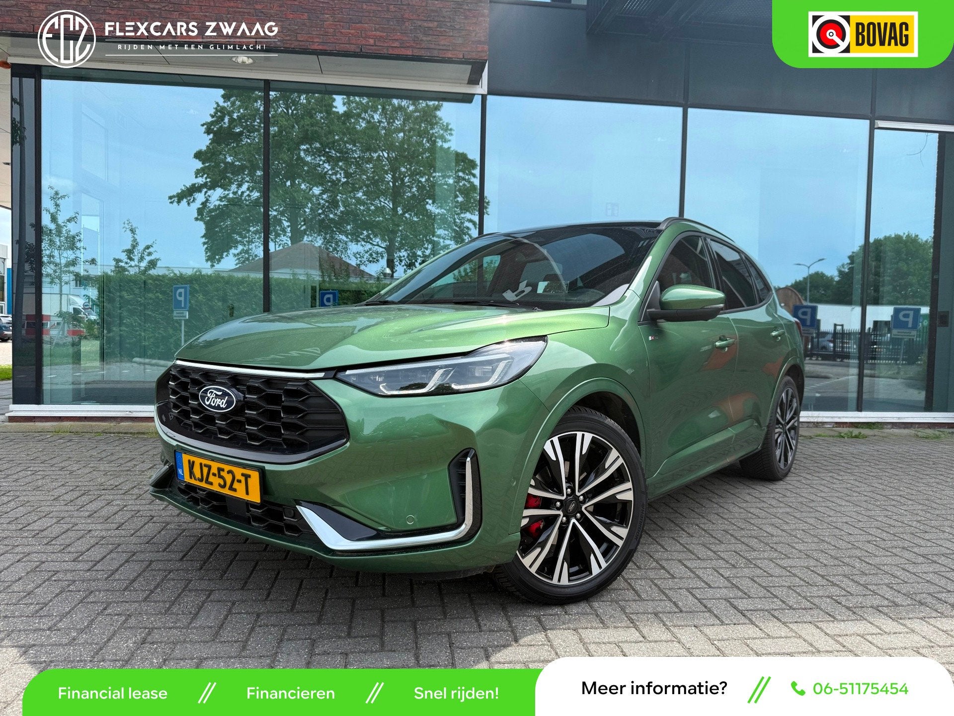 Ford KUGA 2.5 HEV ST Line X - Automaat - Panodak - Navi - Cl, 14 kWh, Gebruikt, 4 cilinders, 1589 kg