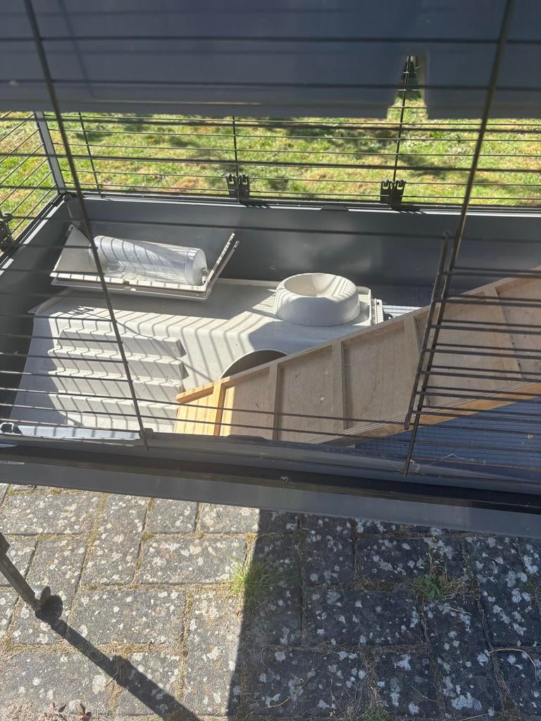 Knaag dieren hok, Ophalen