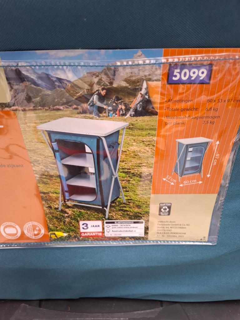 Camping kast, Ophalen of Verzenden, Zo goed als nieuw