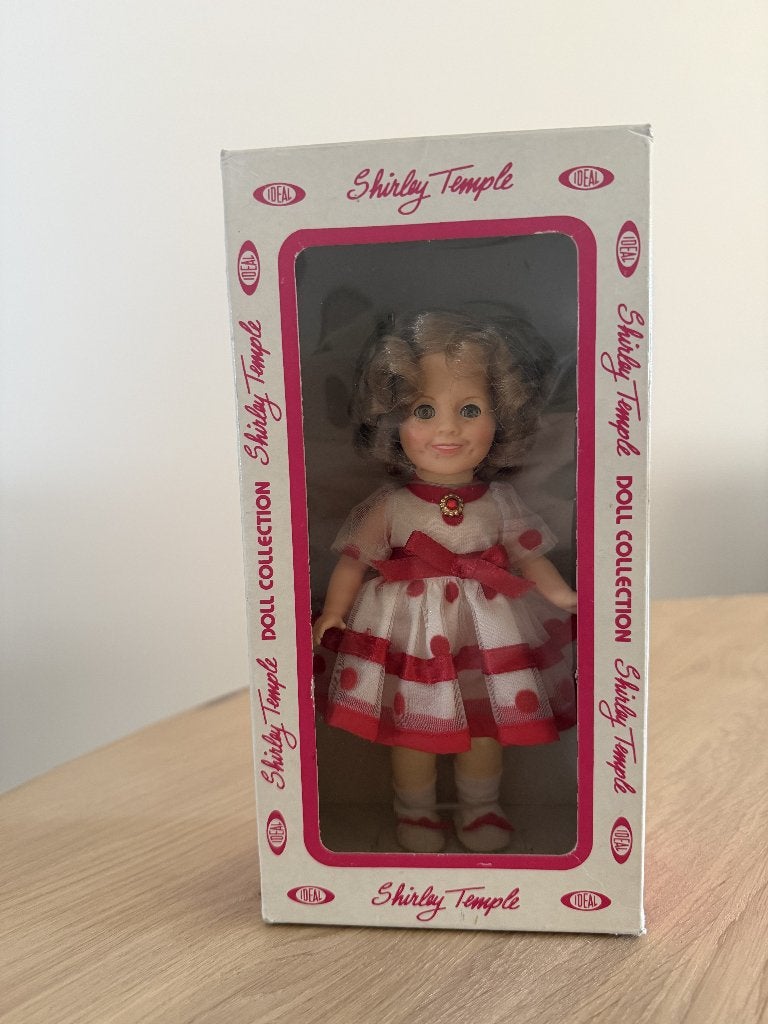 Shirley Temple popje in doos (1982), Verzenden, Zo goed als nieuw, Pop
