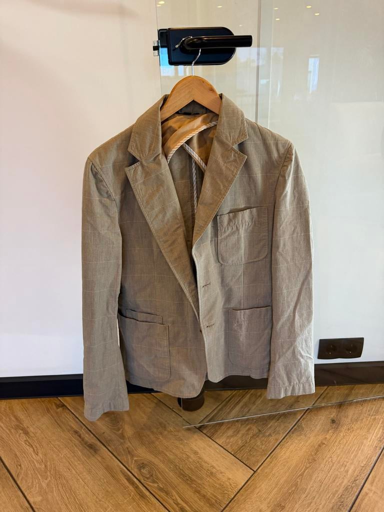 Originele Dolce&Gabbana Blazer - Maat 48 - Zo goed als nieuw, Ophalen of Verzenden, Zo goed als nieuw, Maat 48/50 (M), Beige