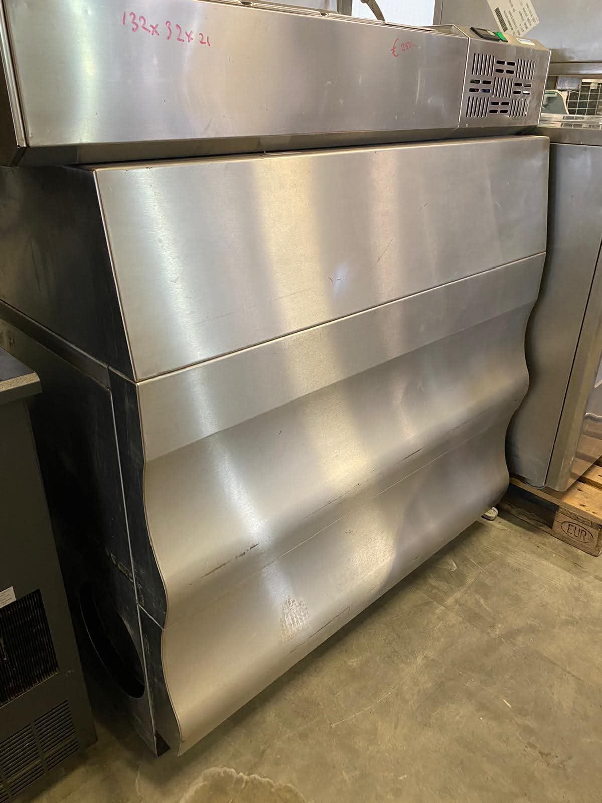 Perfecta Rvs Balie / verkoop balie, Ophalen