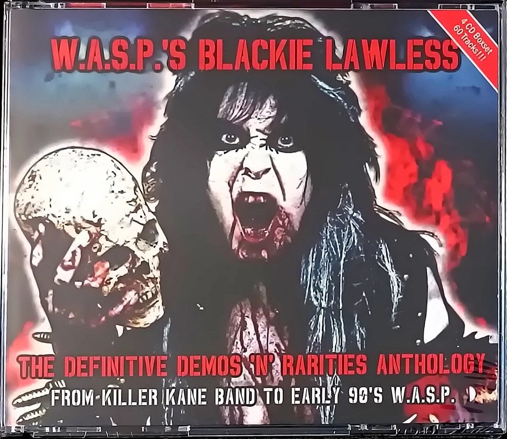W.A.S.P.'s Blackie Lawless - Demos & Rarities Anthology CD, Boxset, Met bonustracks, Ophalen of Verzenden, Zo goed als nieuw
