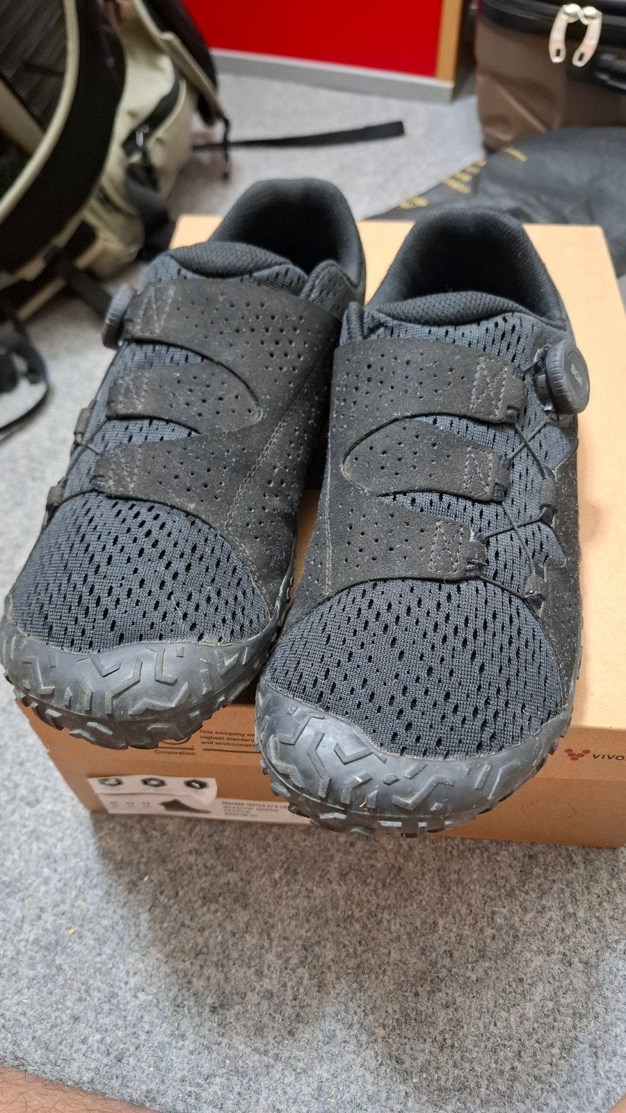 MERREL Vapor Glove 6 BOA Black EUR 46 US 11,5, Zwart, Ophalen of Verzenden, Zo goed als nieuw, Merrell