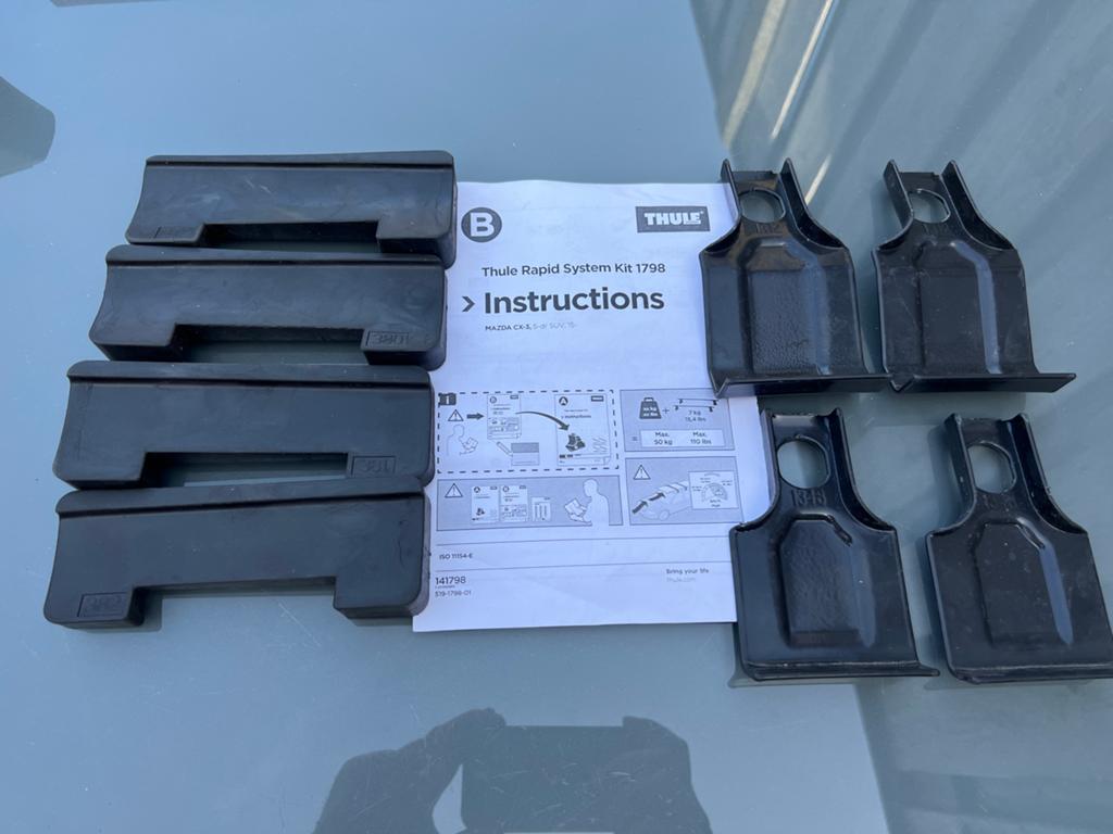 Thule Rapid System Kit 1798 voor Mazda CX-3 (2015-), Auto diversen, Dakdragers, Ophalen of Verzenden, Zo goed als nieuw