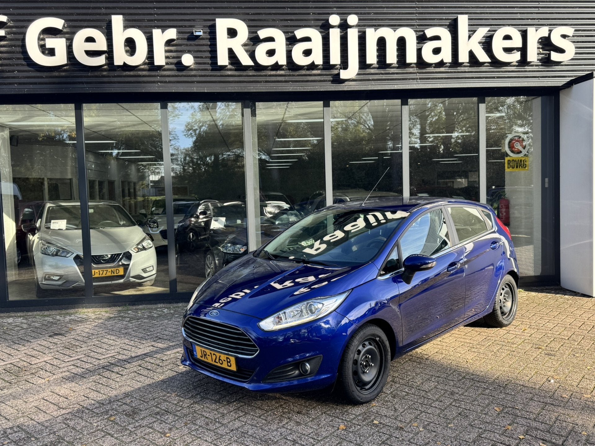 Ford Fiesta 1.5 TDCi Titanium*Navi*ECC*EXPORTPRIJS*, Auto's, Voorwielaandrijving, Gebruikt, Euro 6, 4 cilinders