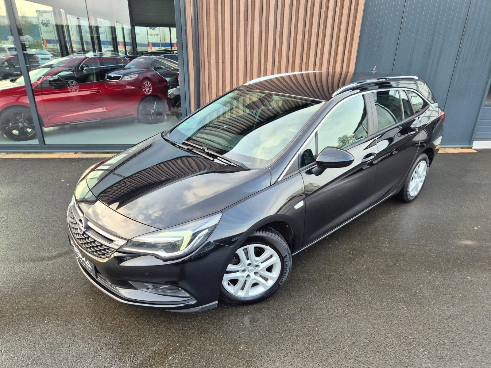 Opel Astra Sports Tourer 1.4 Turbo Edition | Automaat | Clim, Auto's, Stof, Gebruikt, 150 pk, Parkeersensor