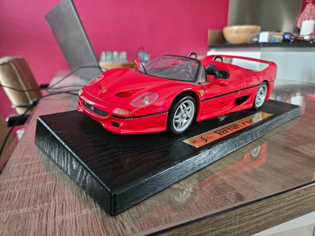 Ferrari F50 1:18, Ophalen of Verzenden, Maisto