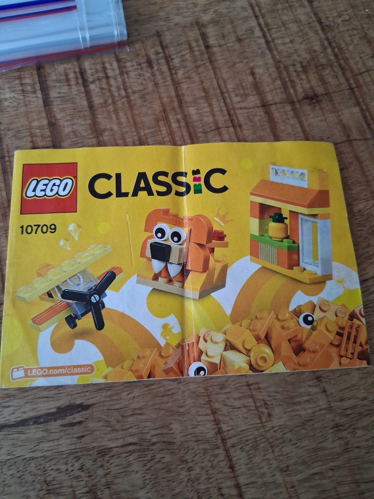 LEGO Classic 10709 Oranje Creativiteitsdoos Bouwinstructies, Ophalen of Verzenden