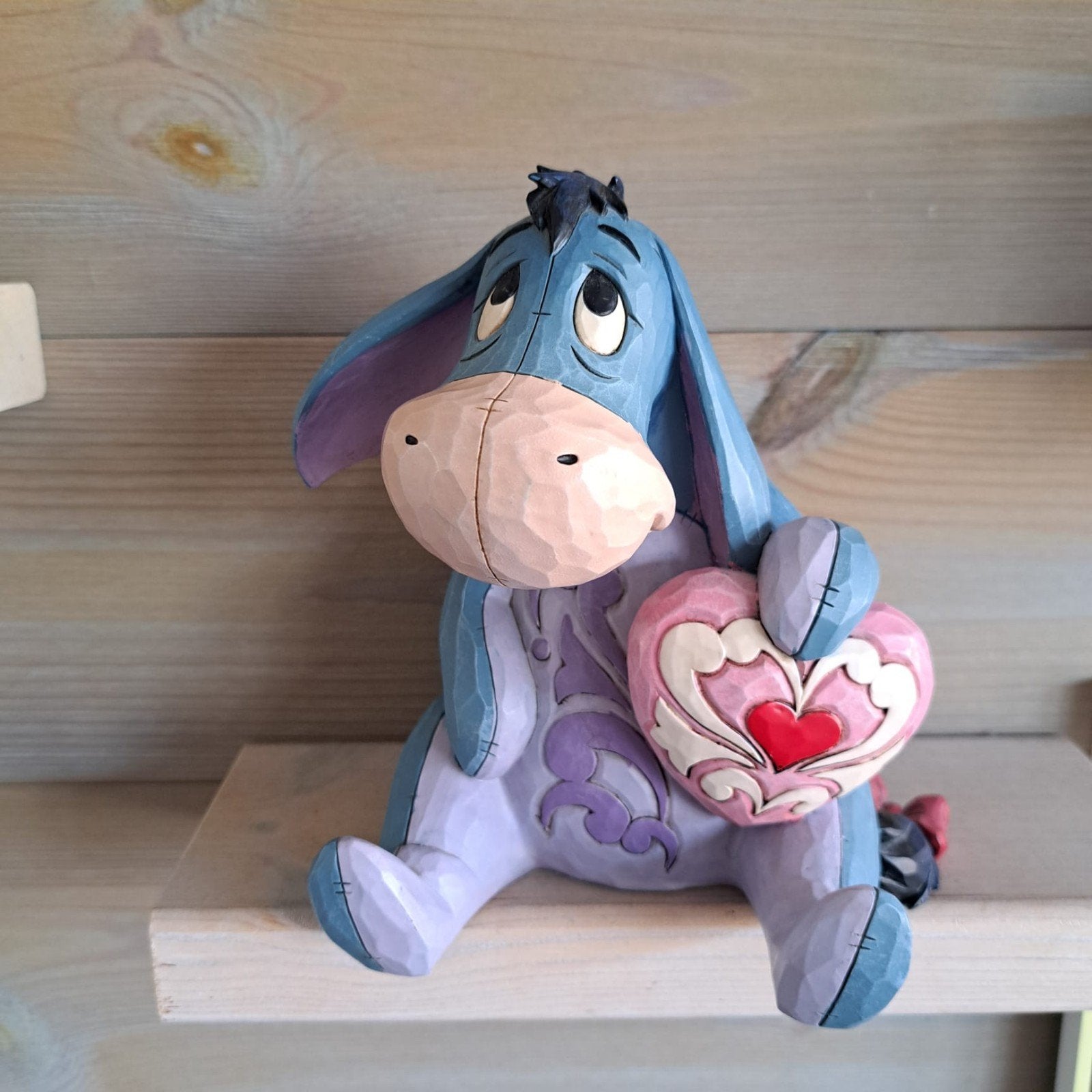 Disney Traditions Jim Shore Eeyore, Ophalen of Verzenden, Winnie de Poeh of vrienden, Zo goed als nieuw, Beeldje of Figuurtje