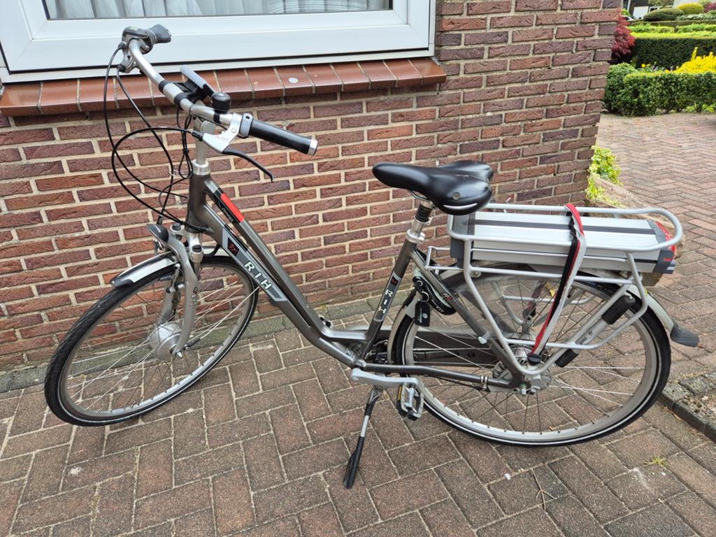 RIH Omega Elektrische Fiets, Minder dan 30 km per accu, Gebruikt, 51 tot 55 cm, Ophalen