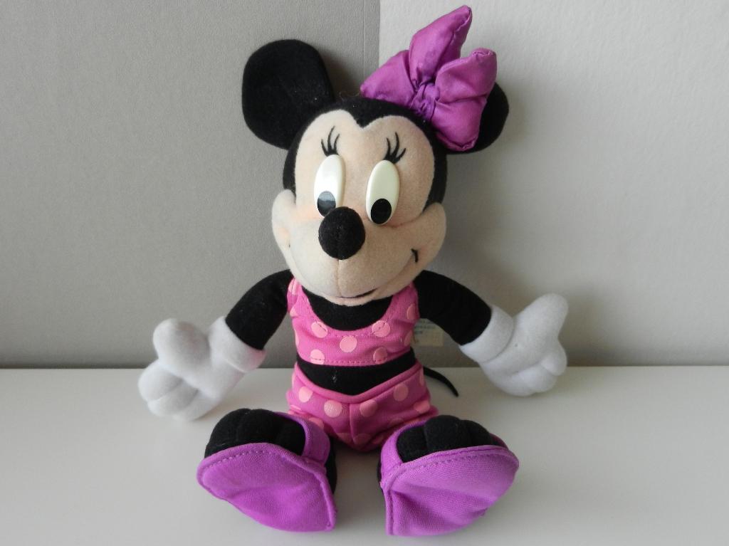 Disney Minnie Mouse Knuffel vintage collectors item, Ophalen of Verzenden, Mickey Mouse, Nieuw, Knuffel