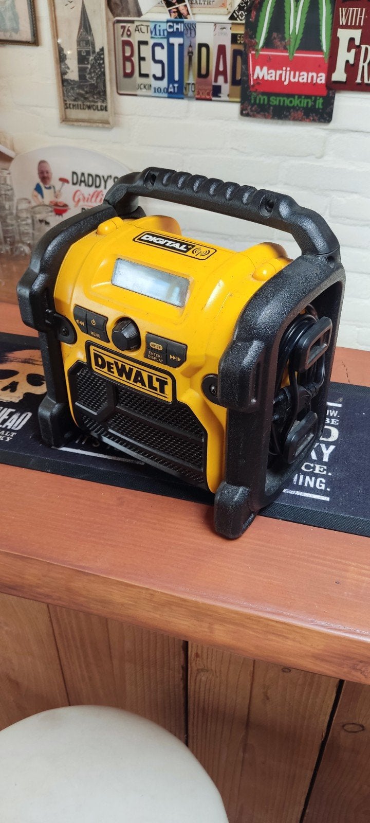 DeWalt bouwradio DCR020-qw, Ophalen of Verzenden, Bouwradio