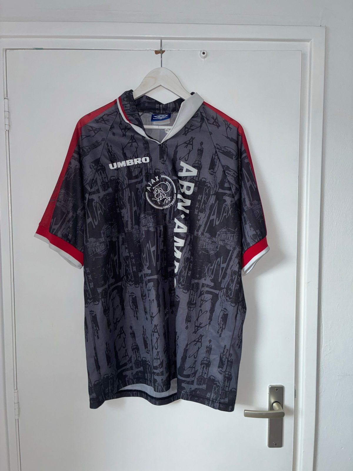 Vintage Ajax Umbro uitshirt 1996/1997 - Maat XL XL, Meerkleurig, Maat 56/58 (XL), Ophalen of Verzenden, Zo goed als nieuw