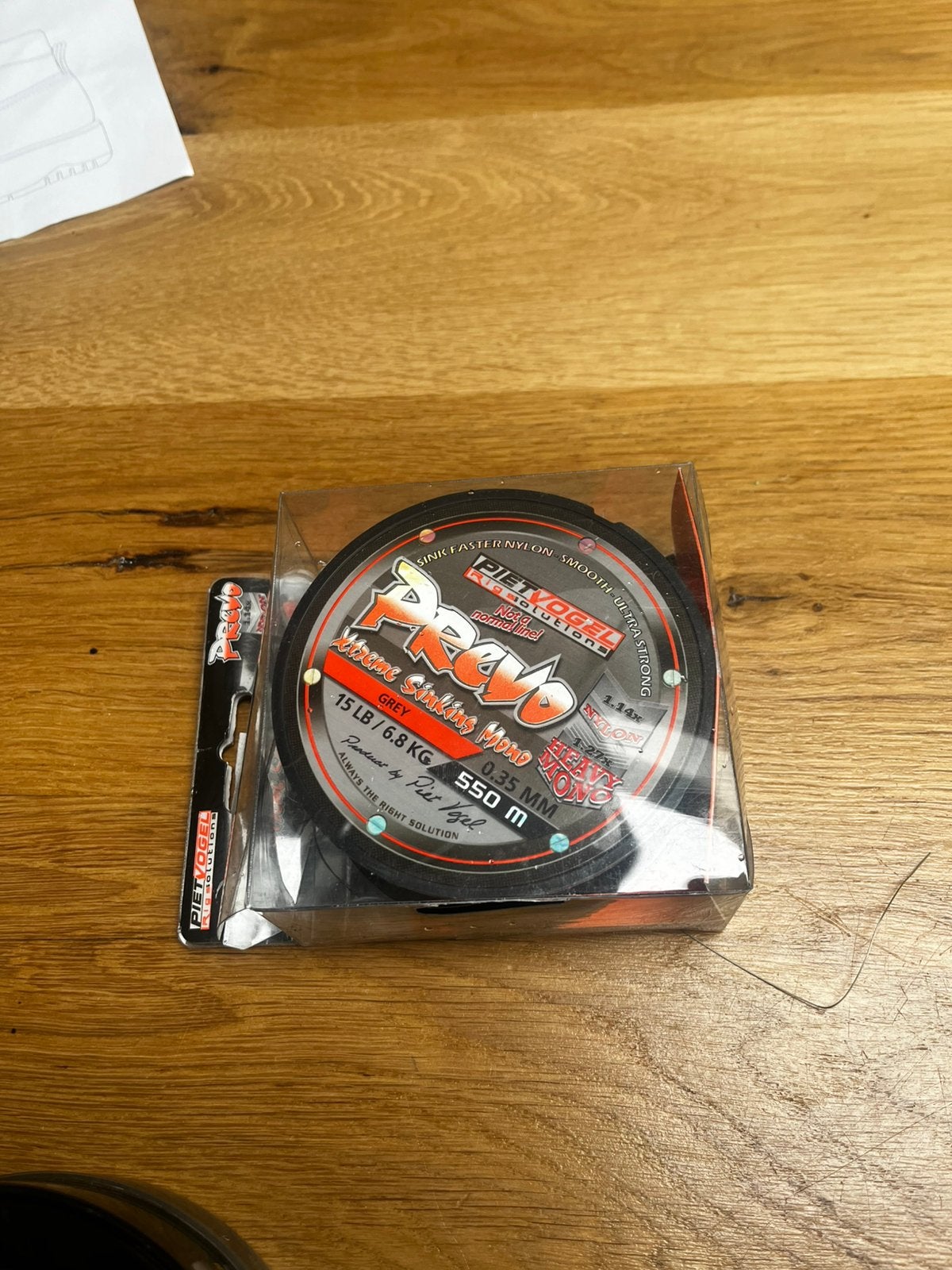 Vis draad ( hoofdlijn), Ophalen, Zo goed als nieuw