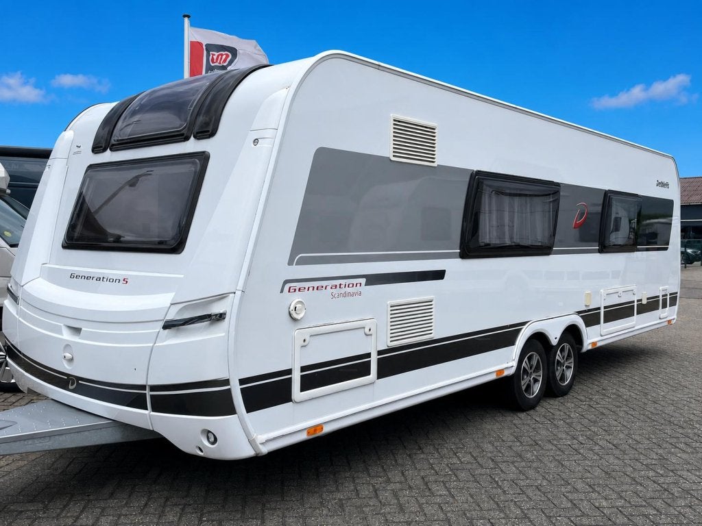 Dethleffs Generation 695 BQT Scandinavia TOPSTAAT, Rondzit, Bedrijf, Schokbreker, Dethleffs