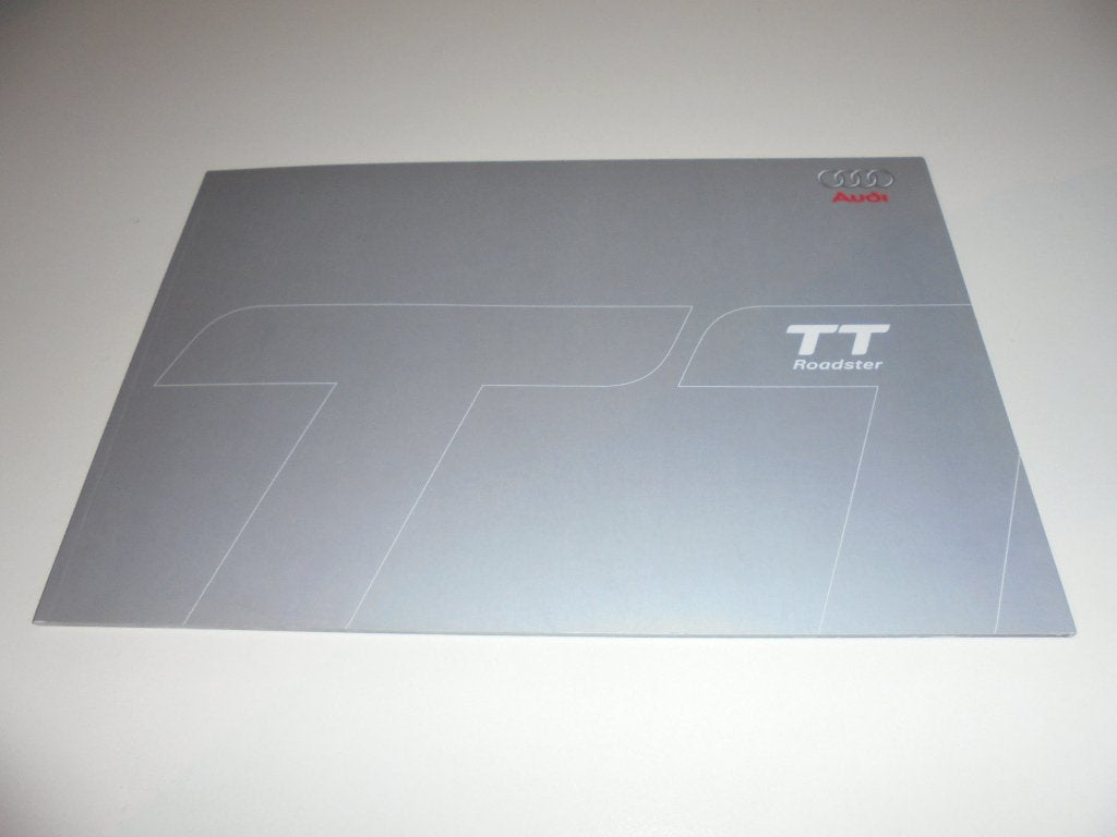brochure Audi TT Roadster  2007, Ophalen of Verzenden, Nieuw, Audi