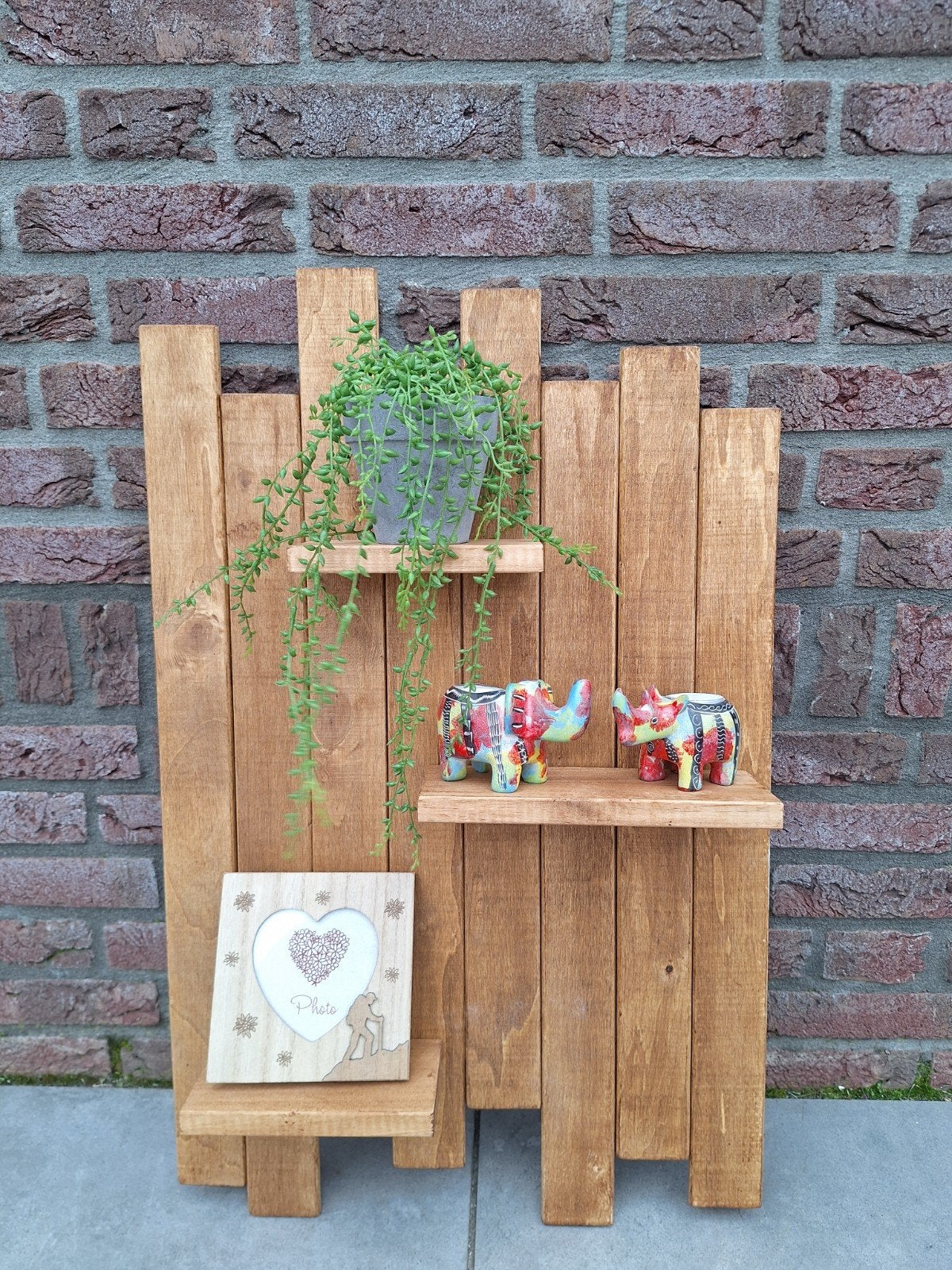 Wanddecoratie, muurdecoratie, decoratieplank 72x46x13 LxBxH, Ophalen, Eigen ontwerp, 46 cm, Hout