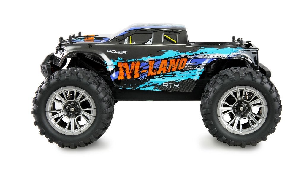 Amewi M-Land Monstertruck 48km/h 4WD 22623, Hobby en Vrije tijd, Verzenden, Nieuw, Overige schalen, Auto offroad