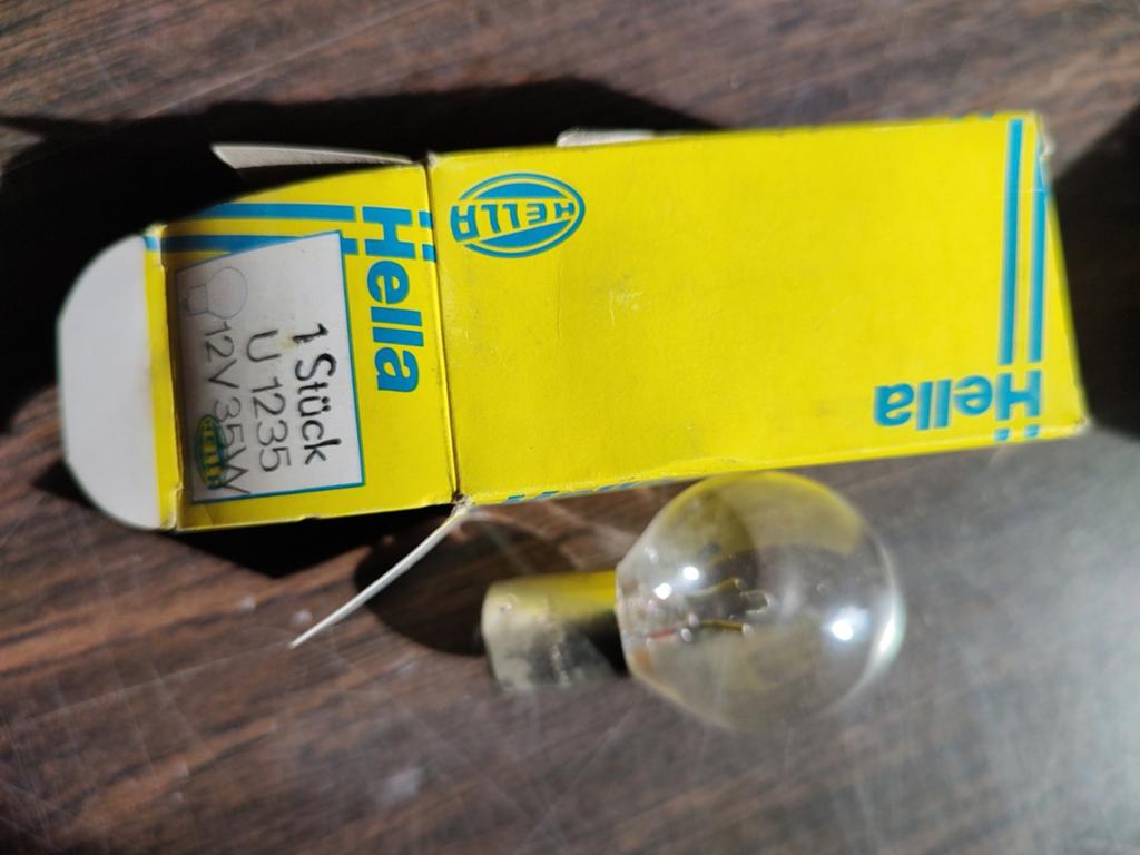 4x Hella 12V 35W lamp autoverlichting, Ophalen of Verzenden, Nieuw