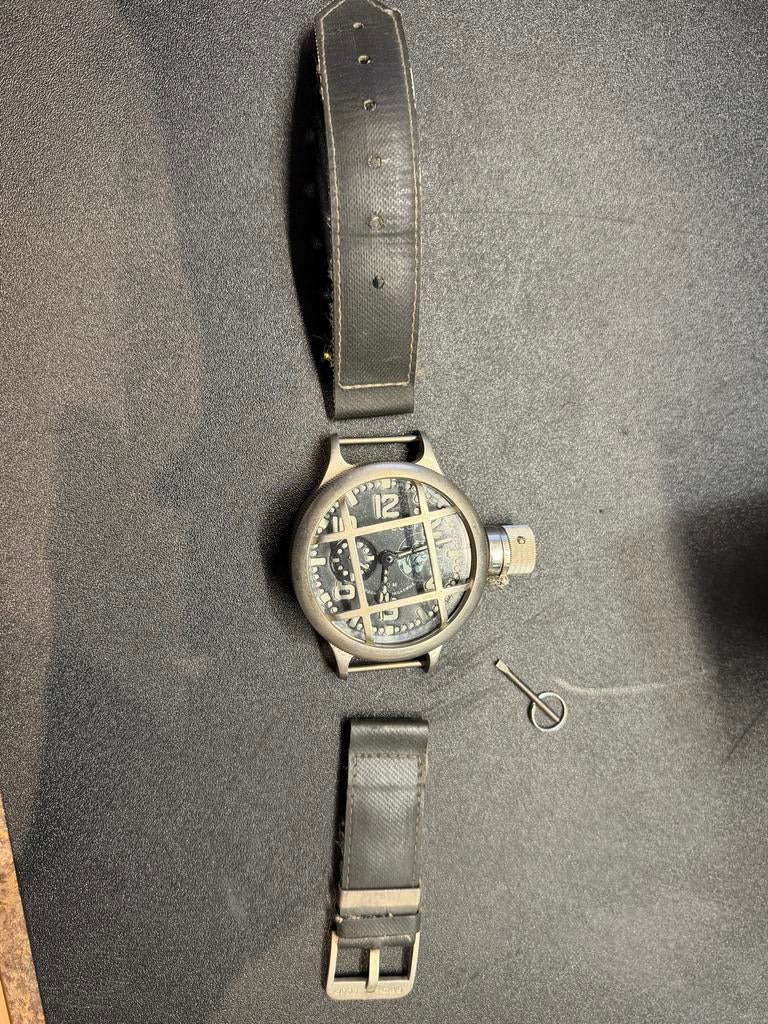 Vintage Zlatoust (Agat) 191-ChS Sovjet duikhorloge, Overige merken, Staal, Polshorloge, Zlatoust