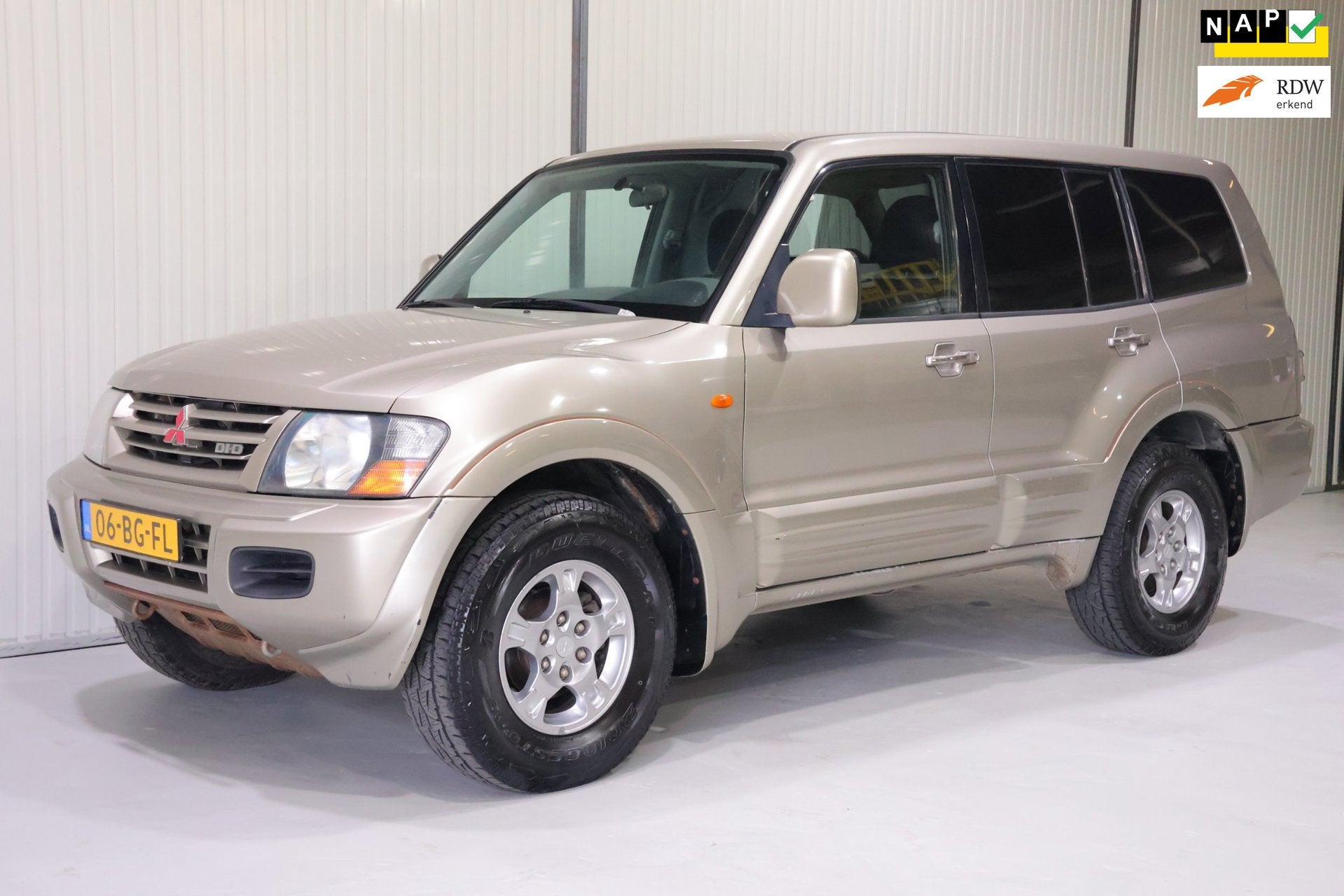 Mitsubishi Pajero 3.2 Di-D GLS LB Panel Van NWE APK - AIRCO, Auto's, Gebruikt, 4 cilinders, Bedrijf, 3200 cc