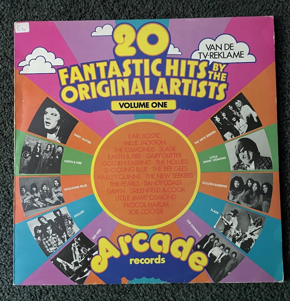 LP: 20 Fantastic Hits by the Original Artists 1972, LP, Ophalen of Verzenden, Zo goed als nieuw, Pop