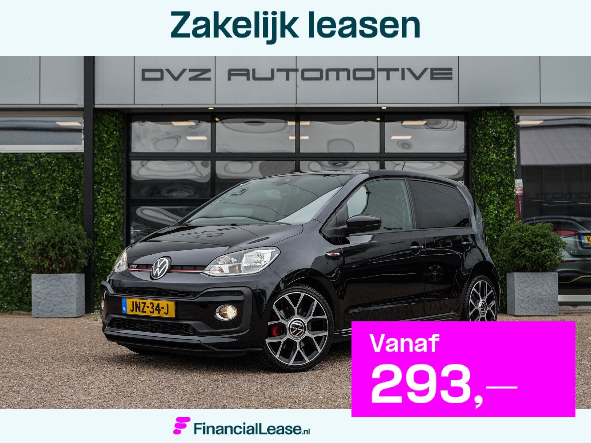 Volkswagen UP! 1.0 TSI GTI 116PK | Camera | Clima | Cruise, Voorwielaandrijving, Dealer onderhouden, Gebruikt, Met garantie (alle)