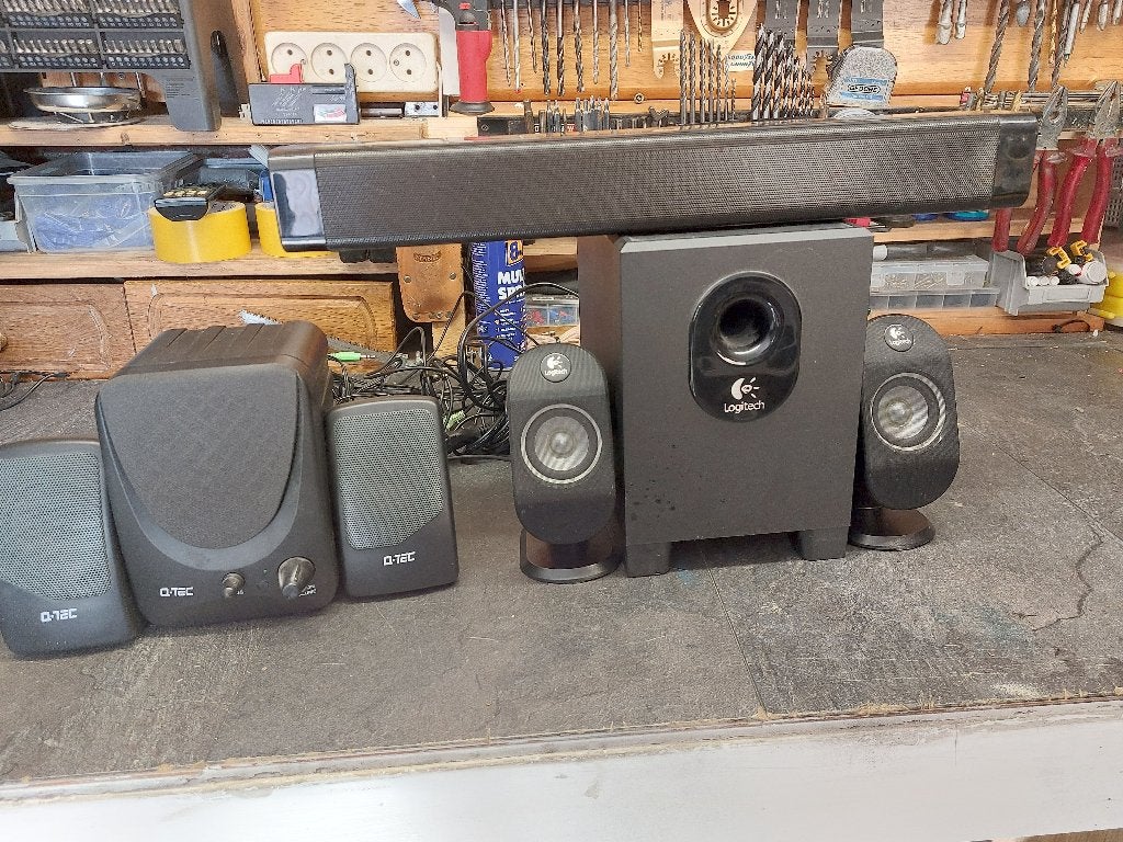 luid spreker boxjes en sounbar, Ophalen of Verzenden