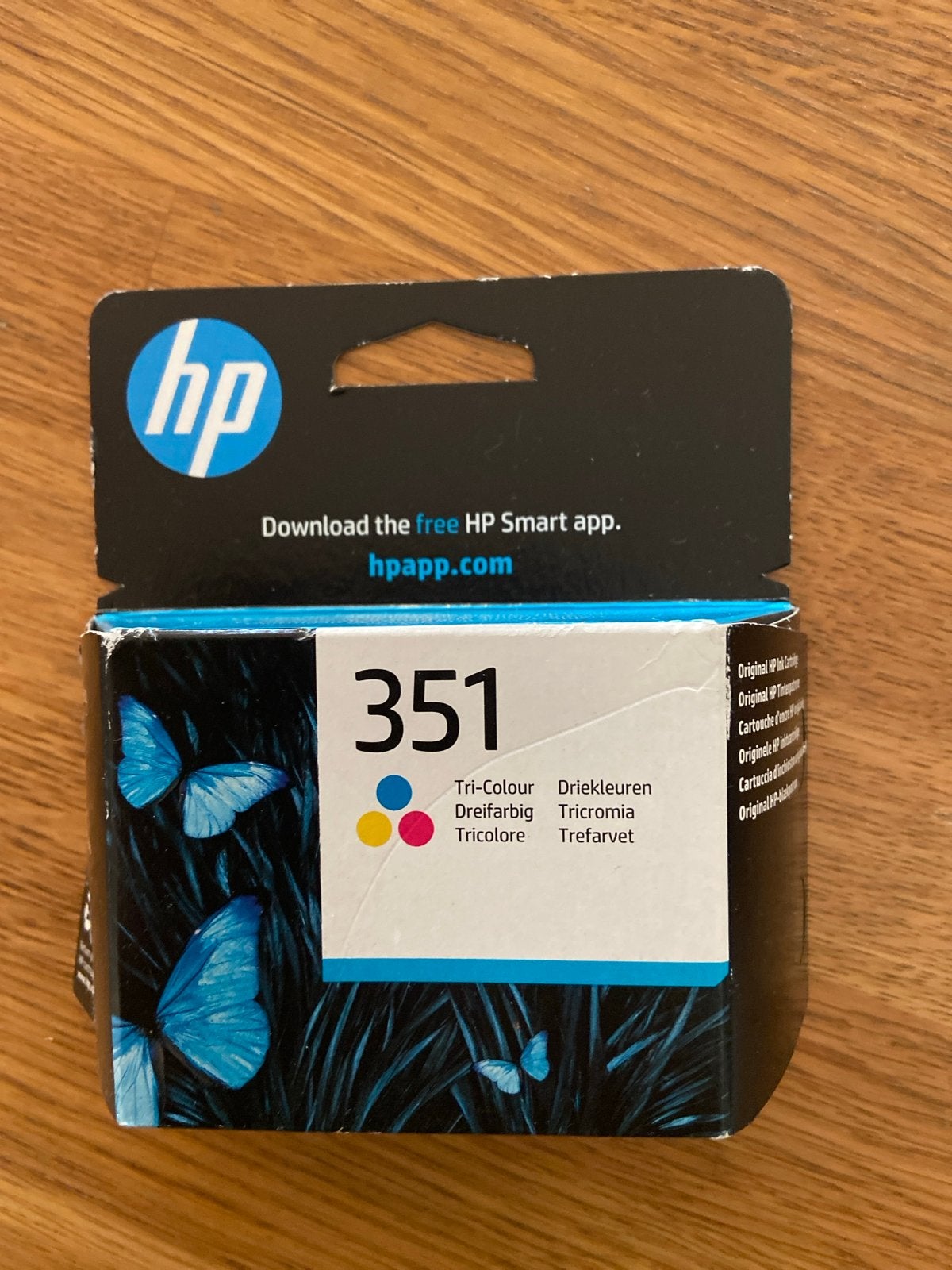 HP 351 Driekleuren Inktcartridge - Origineel, Ophalen of Verzenden, Nieuw, Cartridge