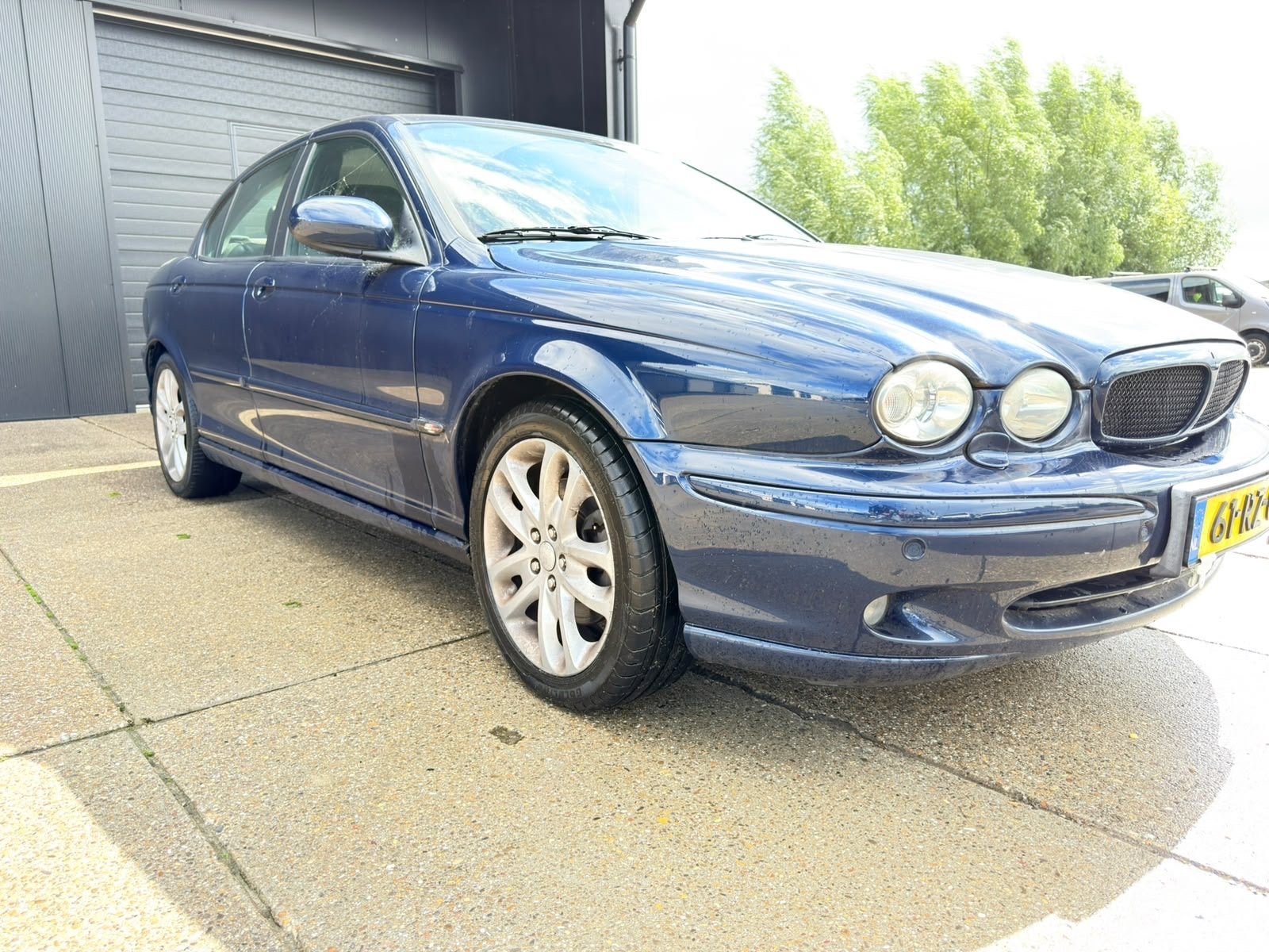 Jaguar X-Type 3.0 V6 Sport AUT 4WD 2005 Blauw, Auto's, Blauw, Bedrijf, Sedan, 1452 kg