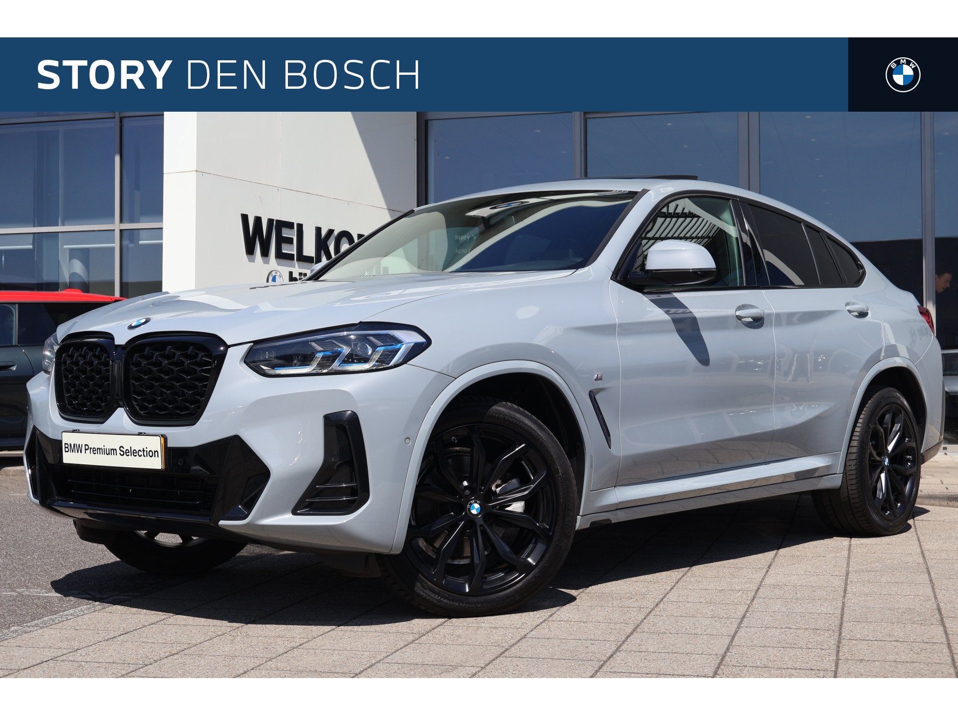BMW X4 xDrive20i High Executive M Sport Automaat / Panoramad, Gebruikt, 4 cilinders, Lane Departure Warning, Leder