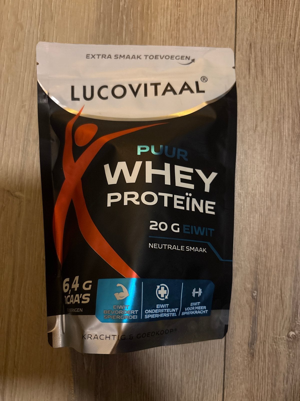 Lucovitaal Puur Whey Proteïne - Neutrale Smaak (250g), Ophalen of Verzenden, Nieuw, Poeder of Drank