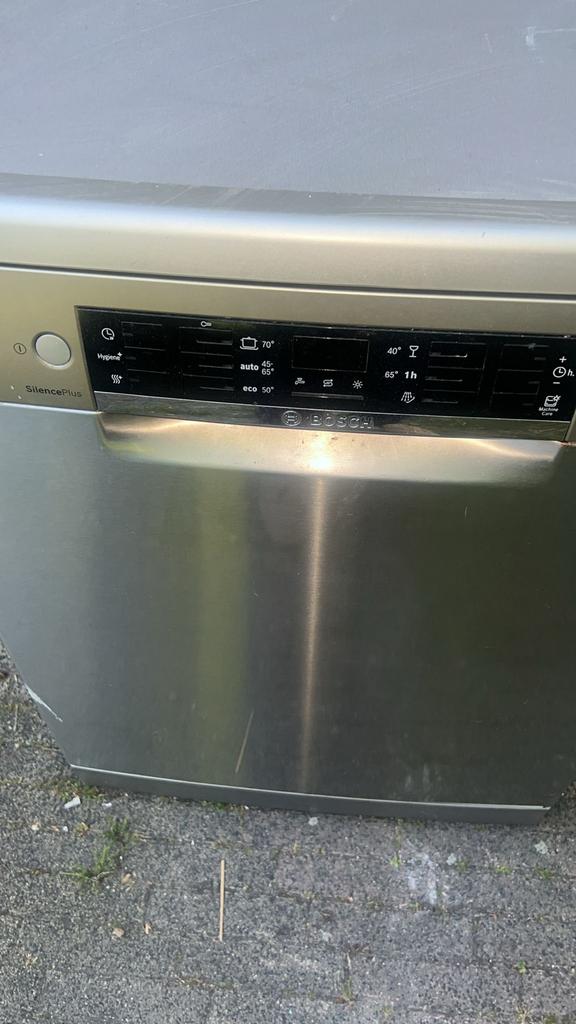 Bosch SilencePlus Vaatwasser - Slechts 3 keer gebruikt, 60 cm of meer, Eco programma, Ophalen of Verzenden, Zo goed als nieuw