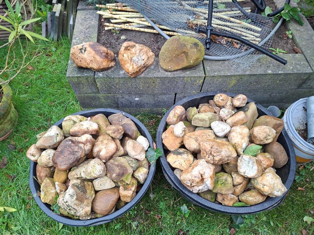 Zwerfkeitjes, Tuin en Terras, Overige Tuin en Terras, Ophalen, Gebruikt
