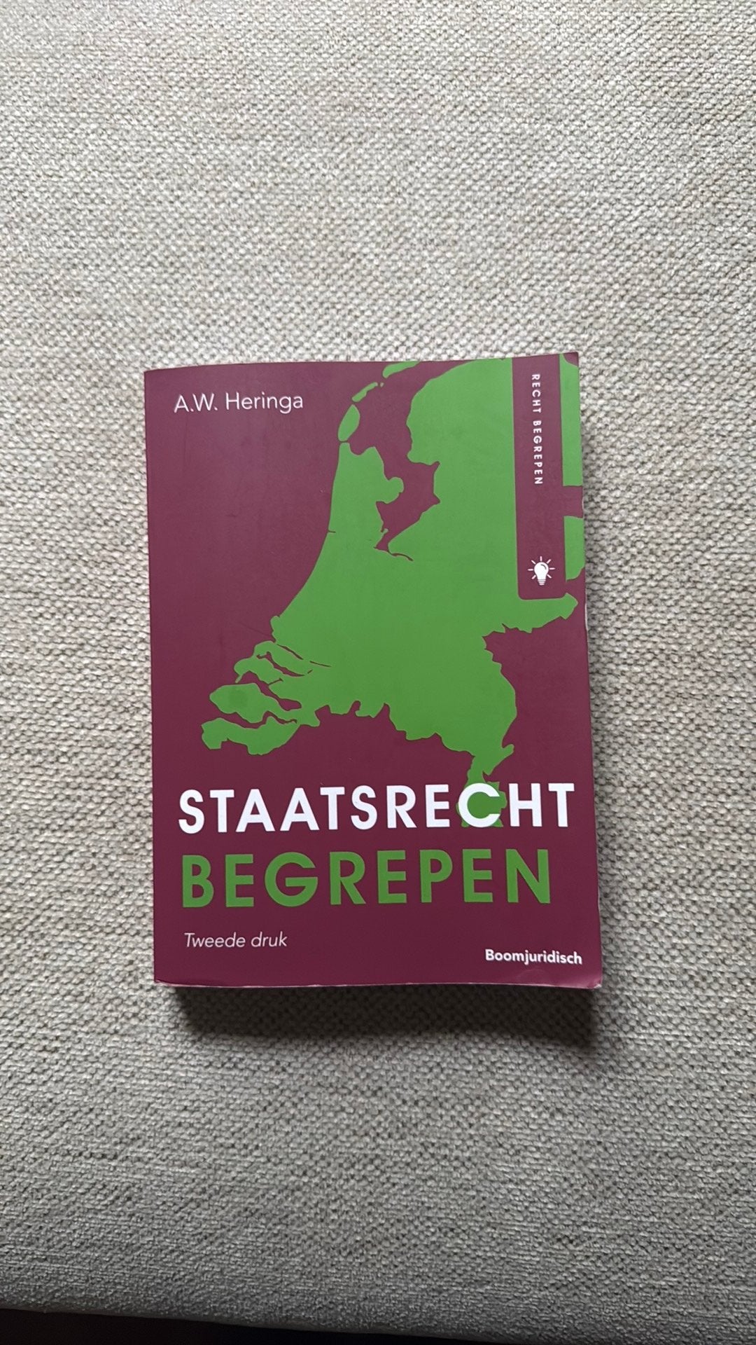 Staatsrecht begrepen Tweede druk, Boeken, Ophalen of Verzenden, Gamma, Zo goed als nieuw, WO