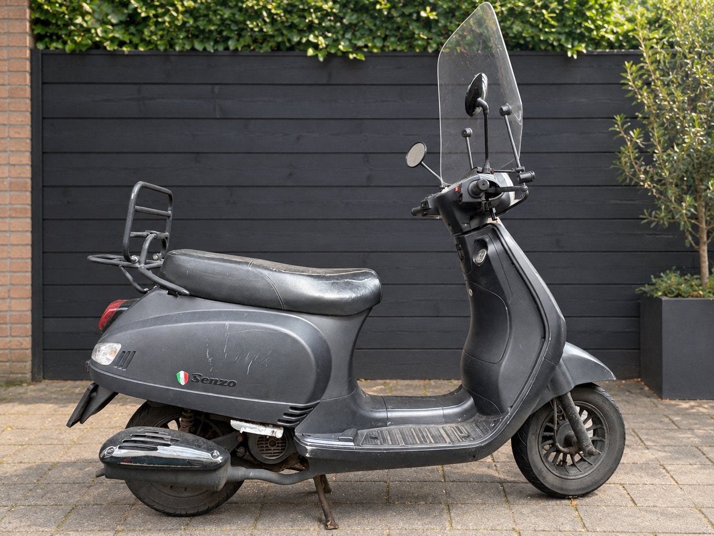 Senzo RivaLux scooter Matgrijs, Gebruikt, Benzine, Ophalen, Overige merken