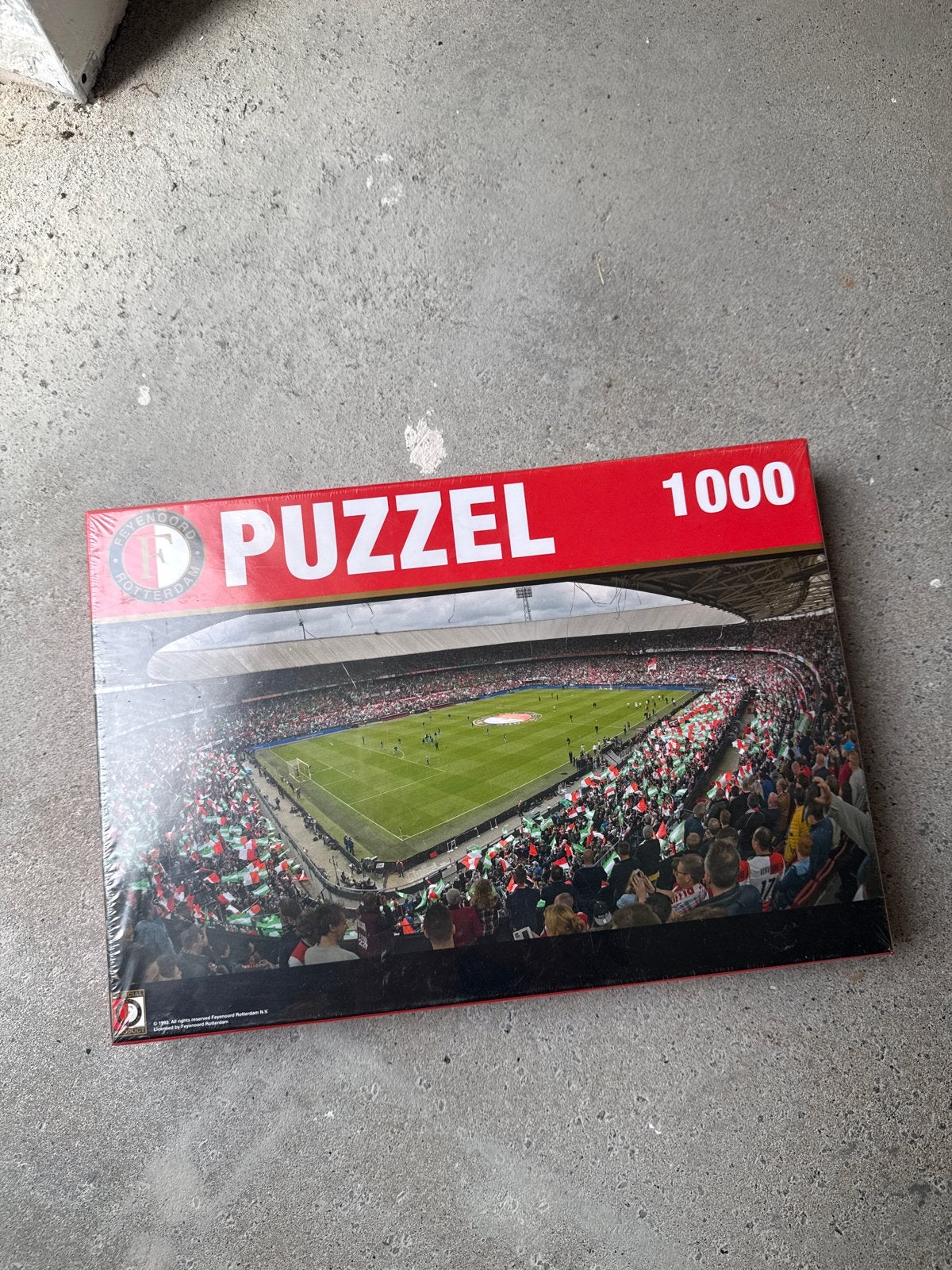 Feyenoord Stadion Puzzel 1000 Stukjes - Nieuw in Folie