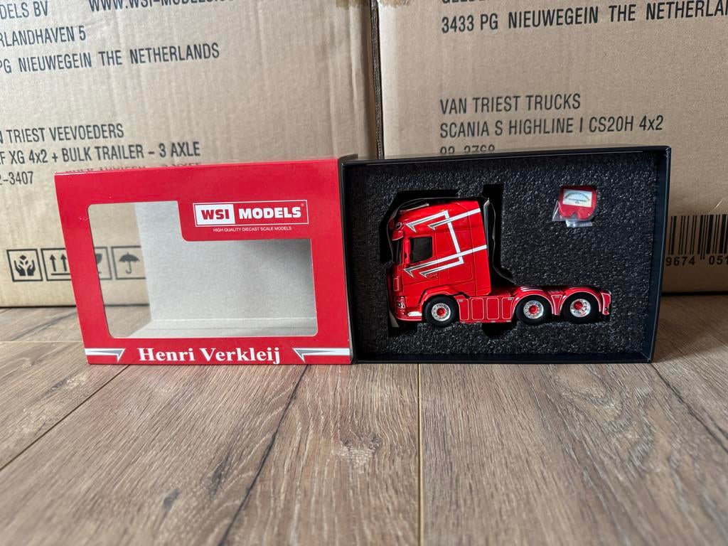 WSI model DAF XG Henri Verkleij 1:50, Ophalen of Verzenden, Nieuw, Bus of Vrachtwagen, Wsi