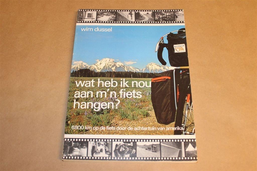 Gesigneerd: 6800 km op de Fiets door Amerika — Wim Dussel, Boeken, Reisverhalen, Gelezen, Europa, Ophalen of Verzenden