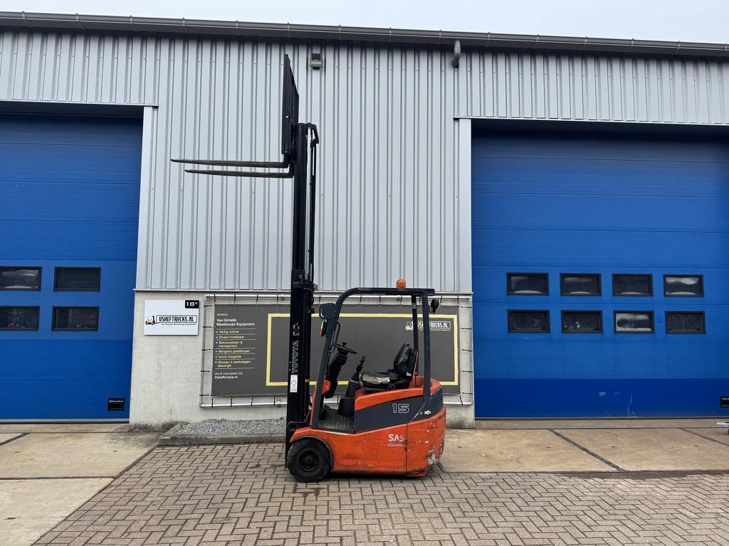 VS-22886 Elektrische heftruck toyota 7FBEST15, Svarvargatan 8
SE-595 81  Mjölby, SE, Heftruck, Toyota, 1000 tot 2000 kg