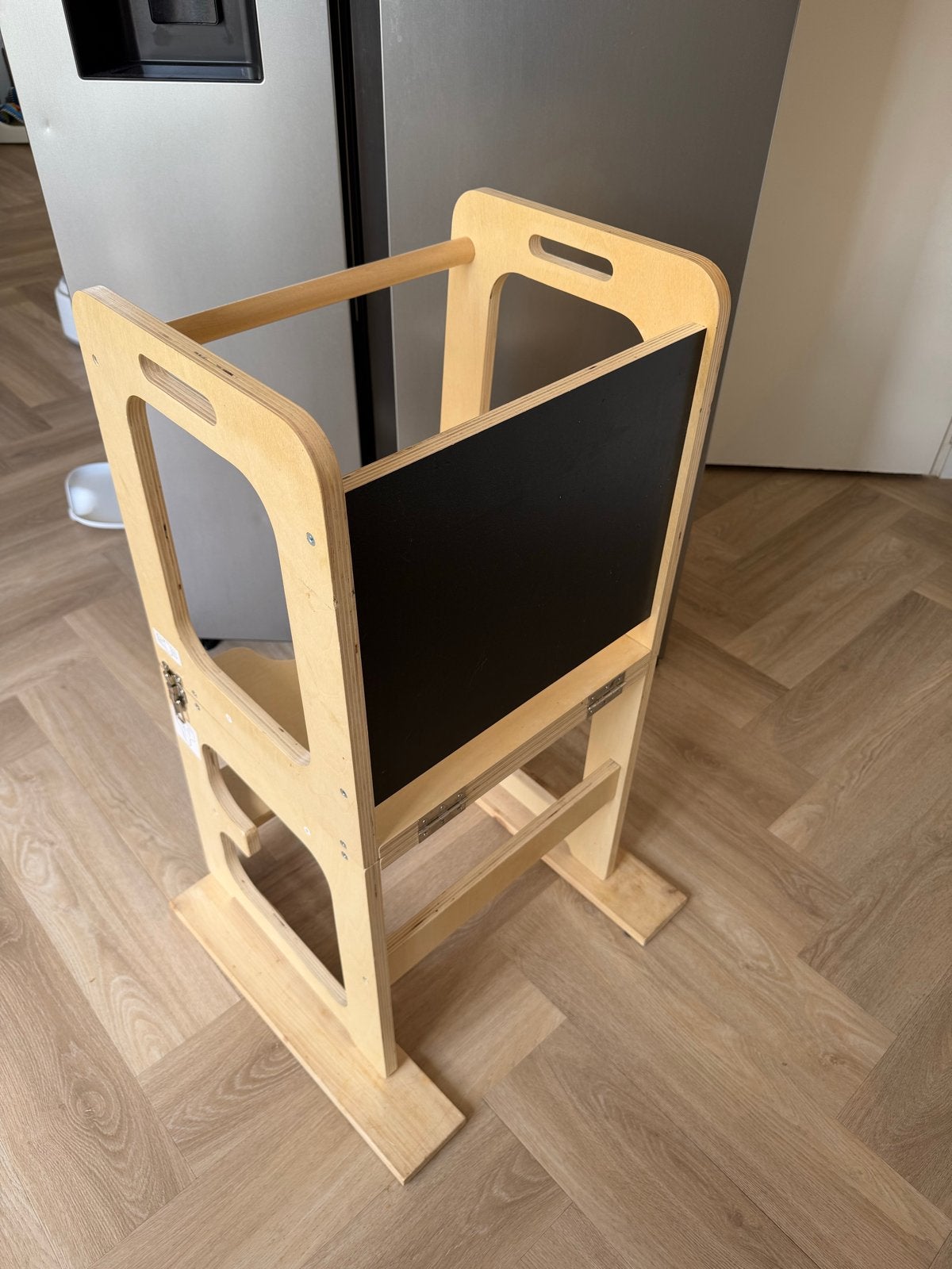 Houten Leertoren voor kinderen - Inklapbaar - Goede staat, Ophalen, Gebruikt, Overige typen