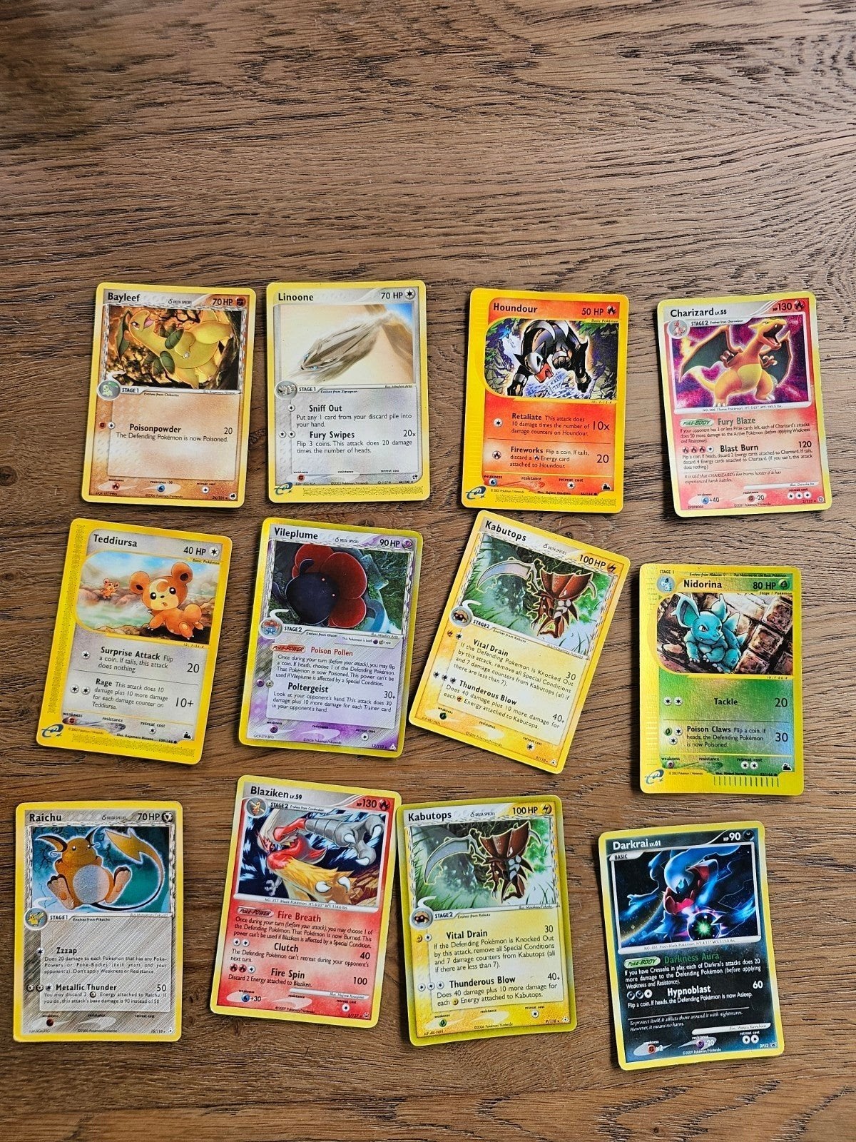 Verschillenden Pokémon kaarten - LP, Hobby en Vrije tijd, Ophalen of Verzenden, Gebruikt, Meerdere kaarten