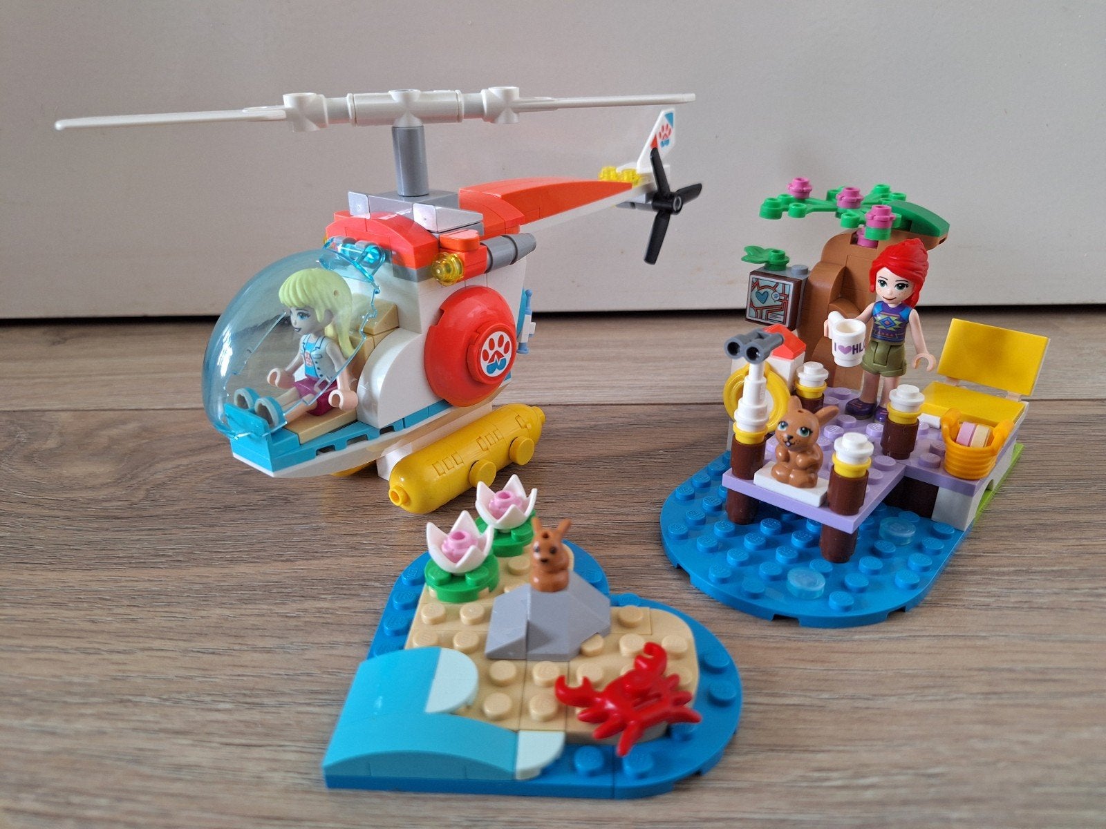 Lego Friends 41692 Vet Clinic Rescue Helicopter, Gebruikt, Lego, Friends, Ophalen of Verzenden