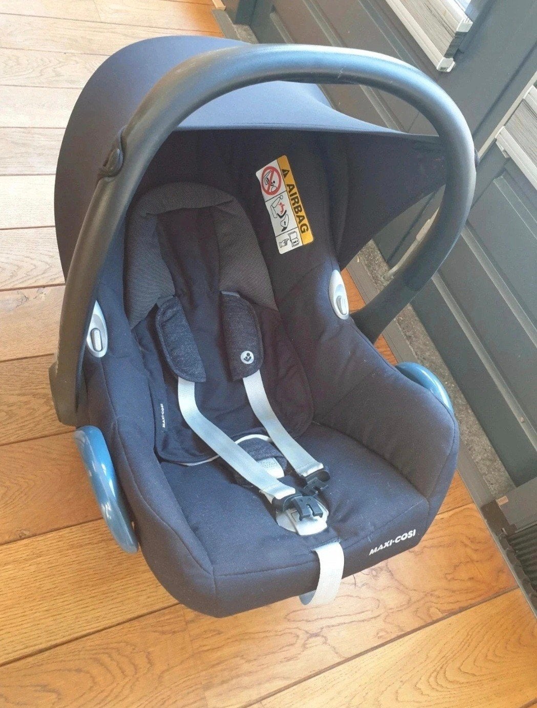 Maxi Cosi met IsoFix FamilyFix base, Ophalen, Gebruikt, Isofix, 0 t/m 13 kg