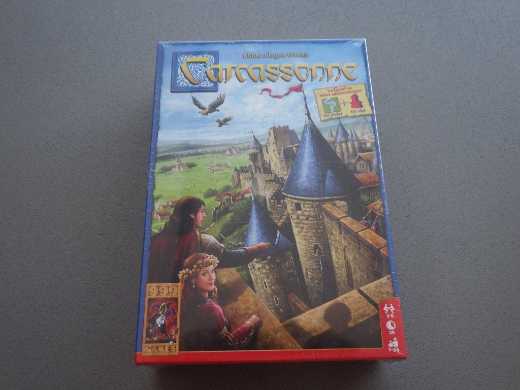 Carcassonne NIEUW de rivier en de adt, Ophalen, Nieuw